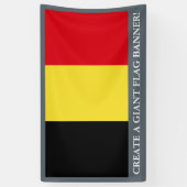 Belgien-Flagge Banner (Vertikal)