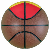 Belgien-Flagge Basketball (Rechts)