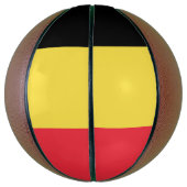 Belgien-Flagge Basketball (Vertikal)