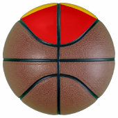 Belgien-Flagge Basketball (Rechts)