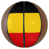 Belgien-Flagge Basketball (Vertikal)