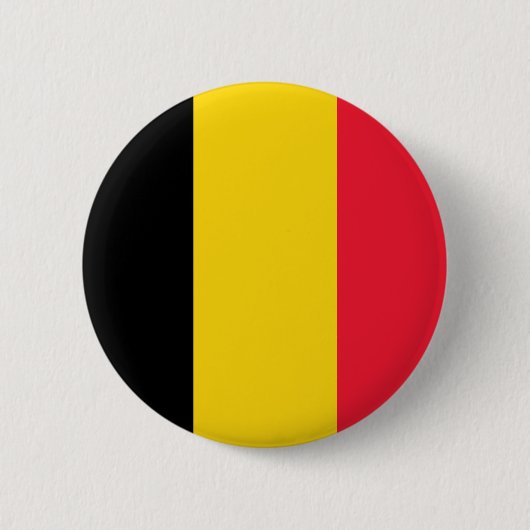 Belgien-Flagge Button (Vorderseite)