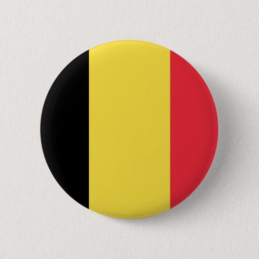 Belgien-Flagge Button (Vorderseite)