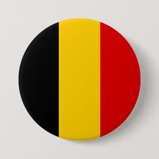 Belgien-Flagge Button (Vorderseite)