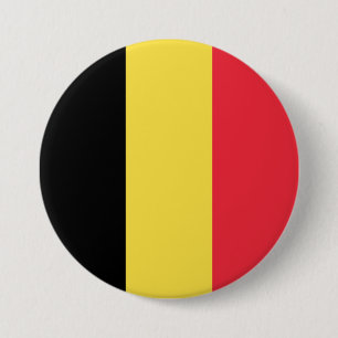 Belgien-Flagge Button