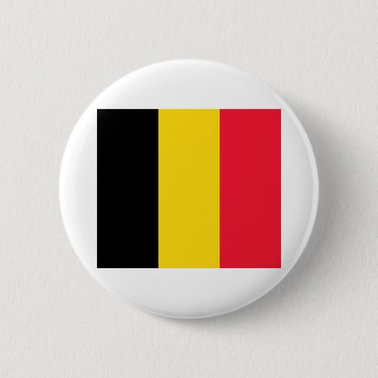 Belgien-Flagge Button (Vorderseite)