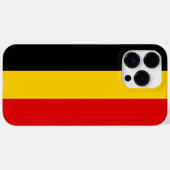 Belgien-Flagge Case-Mate iPhone Hülle (Rückseite (Horizontal))