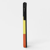 Belgien-Flagge Case-Mate iPhone Hülle (Hinten/Links)
