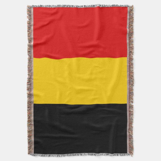 Belgien-Flagge Decke (Vorderseite Vertikal)