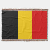 Belgien-Flagge Decke (Vorderseite)