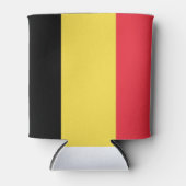 Belgien-Flagge Dosenkühler (Vorderseite)