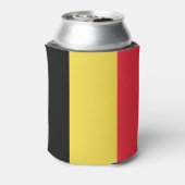 Belgien-Flagge Dosenkühler (Kanne Rückseite)