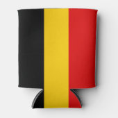 Belgien-Flagge Dosenkühler (Vorderseite)