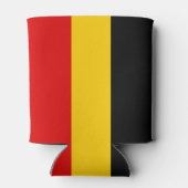 Belgien-Flagge Dosenkühler (Rückseite)