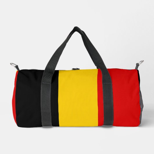 Belgien-Flagge Duffle Bag (Vorderseite)