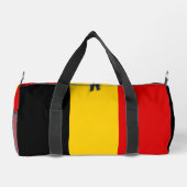 Belgien-Flagge Duffle Bag (Rückseite)