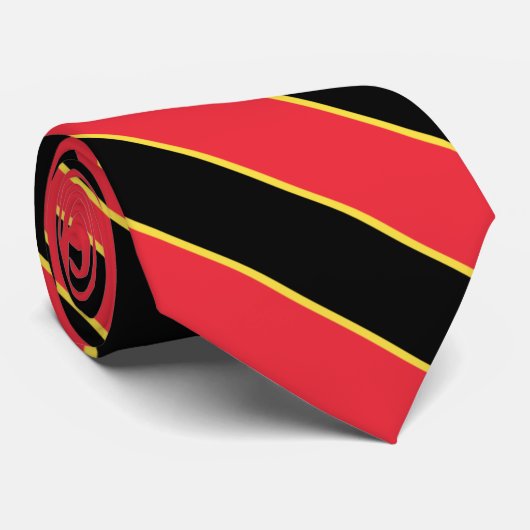 Belgien Flagge Elegant Patriotic Neck Tie Krawatte (Gerollt)
