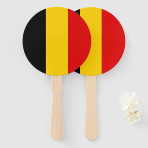 Belgien-Flagge Fächer