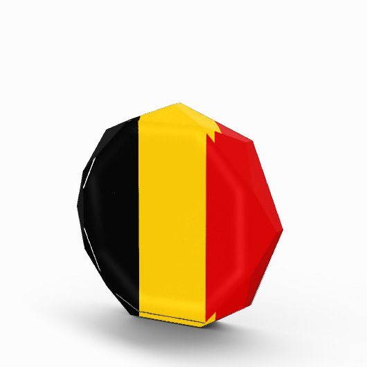 Belgien-Flagge Fotoblock (Rechts)