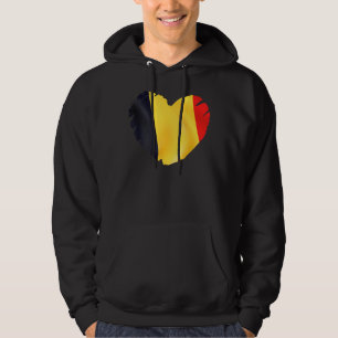 Belgien - Flagge für Herzform Belgien Hoodie