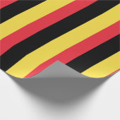 Belgien-Flagge Geschenkpapier (Ecke)