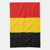 Belgien-Flagge Geschirrtuch (Vertikal)