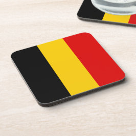 Belgien-Flagge Getränkeuntersetzer