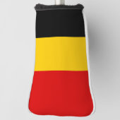 Belgien-Flagge Golf Headcover (Rotieren 90)