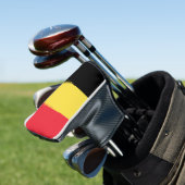 Belgien-Flagge Golf Headcover (In Situ)