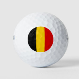 Belgien-Flagge Golfball