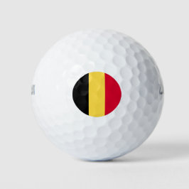 Belgien-Flagge Golfball