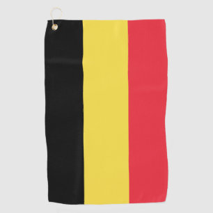 Belgien-Flagge Golfhandtuch