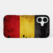 Belgien-Flagge iPhone 16 Hülle (Rückseite (Horizontal))