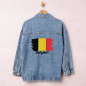Belgien-Flagge Jeansjacke (Hangar)
