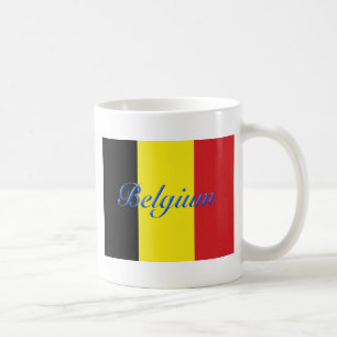 Belgien-Flagge Kaffeetasse