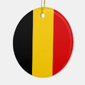 Belgien-Flagge Keramik Ornament (Links)