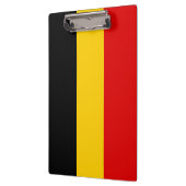 Belgien-Flagge Klemmbrett (Links)