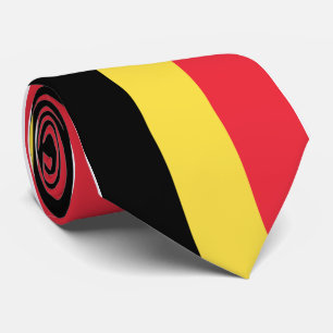 Belgien-Flagge Krawatte