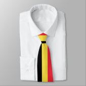 Belgien-Flagge Krawatte (Gebunden)
