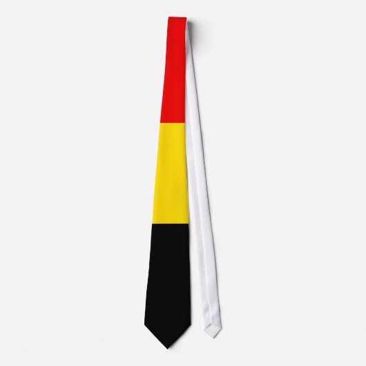 Belgien-Flagge Krawatte (Vorderseite)