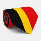 Belgien-Flagge Krawatte (Gerollt)