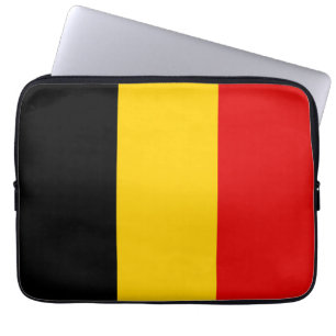 Belgien-Flagge Laptopschutzhülle