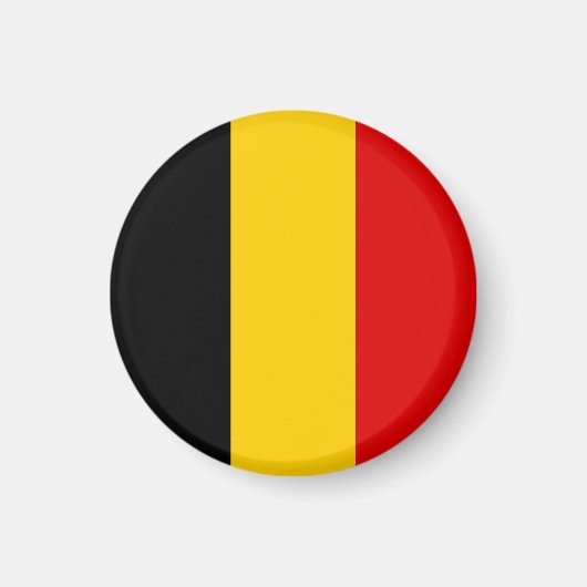 Belgien-Flagge Magnet (Vorne)