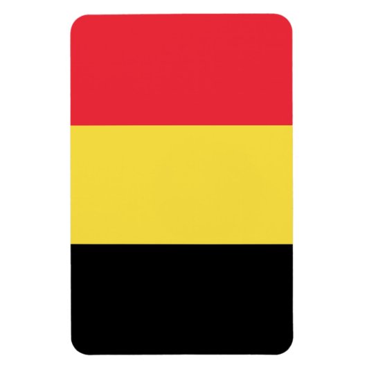 Belgien-Flagge Magnet (Vertikal)