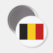 Belgien-Flagge Magnet (Vorderseite/Rückseite)