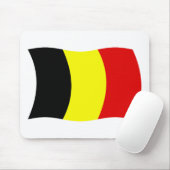 Belgien-Flagge-Mauspad Mousepad (Mit Mouse)