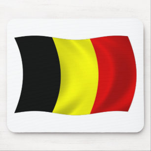Belgien-Flagge-Mauspad Mousepad