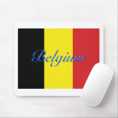 Belgien-Flagge Mousepad (Mit Mouse)