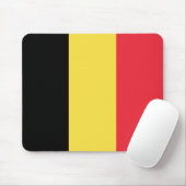 Belgien-Flagge Mousepad (Mit Mouse)