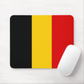 Belgien-Flagge Mousepad (Mit Mouse)